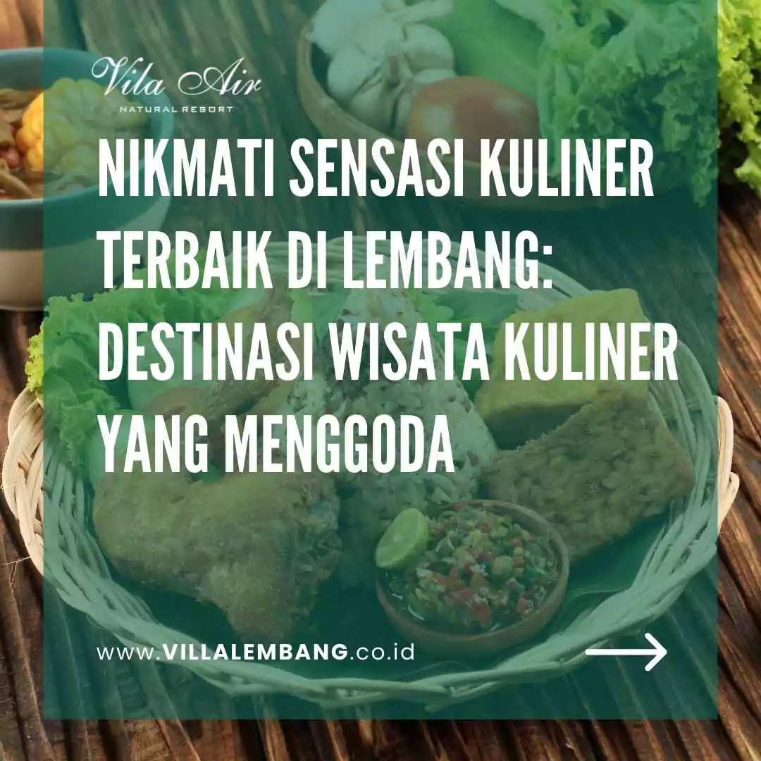 Villa lembang - kuliner lembang