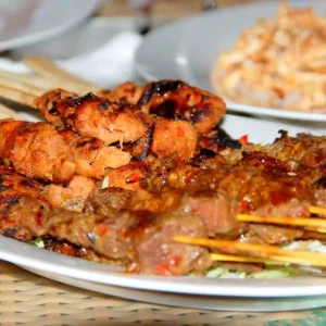 villa lembang - sate kelinci lembang