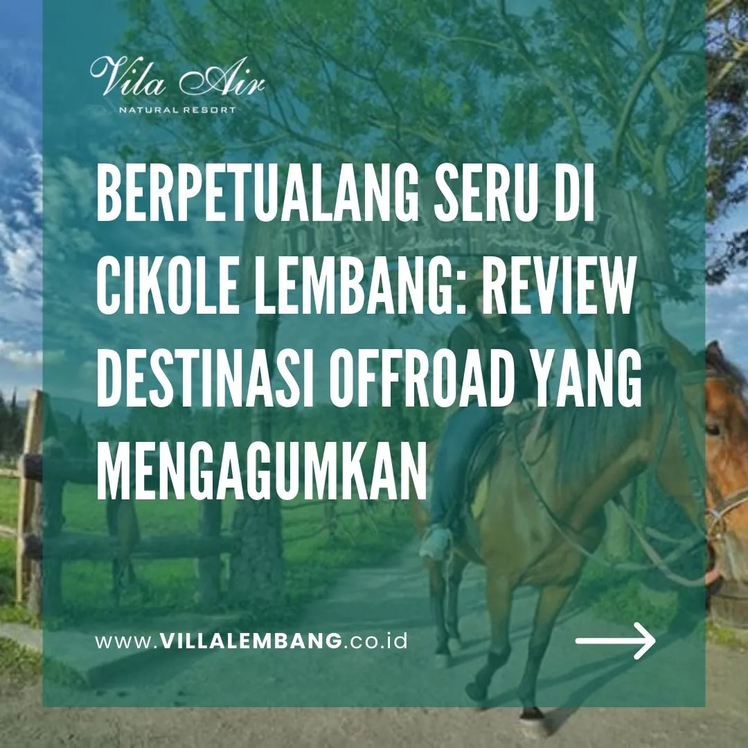 villa dekat d'ranch lembang