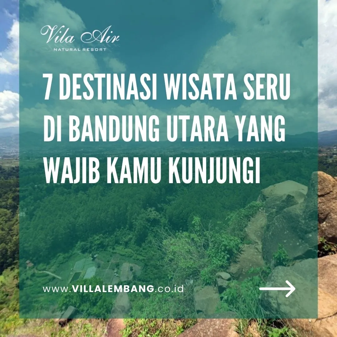 villa dekat wisata lembang